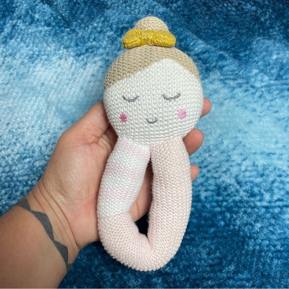 Other - Soft Knit Ballerina Rattle